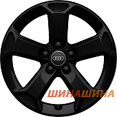 Audi OEM 81A071497AAX1 7x17 5x112 ET45 DIA57.1 Black