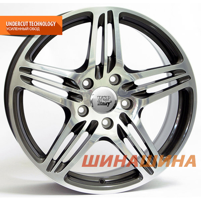 WSP Italy Porsche (W1050) Philadelphia 8.5x20 5x130 ET51 DIA71.6 AP