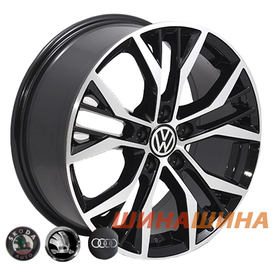 Zorat Wheels BK713 7x16 5x112 ET45 DIA57.1 BP