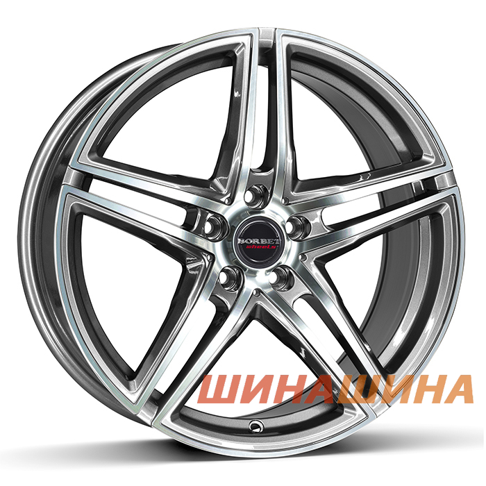 Borbet XRT 9.5x19 5x112 ET40 DIA72.6 GSP