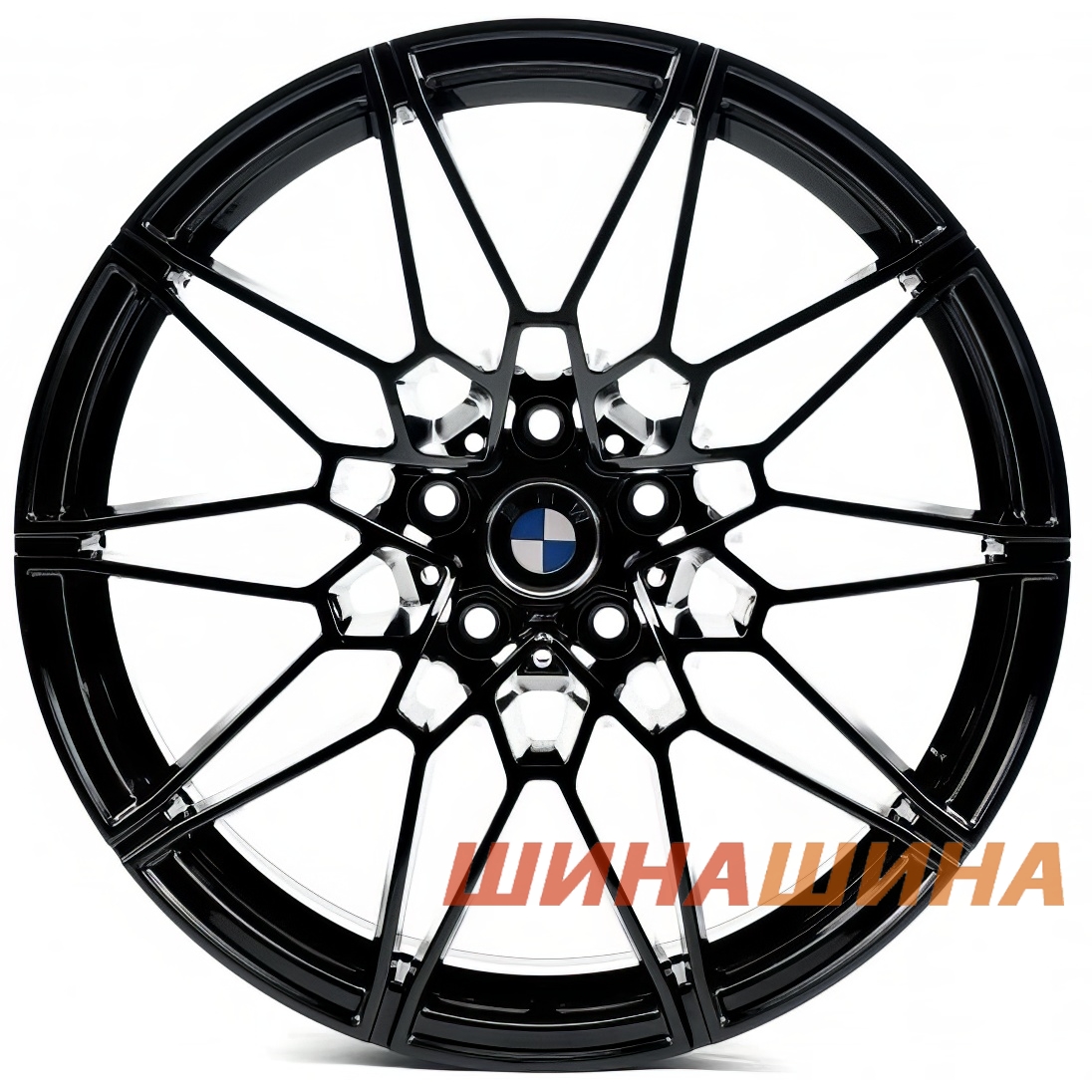 Replica B002 8x18 5x112 ET30 DIA66.6 Black