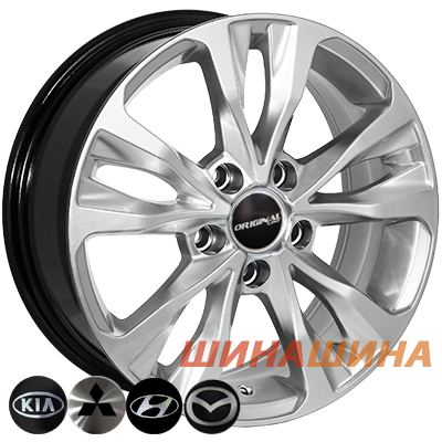 Zorat Wheels BK5212 6.5x16 5x114.3 ET40 DIA67.1 HS