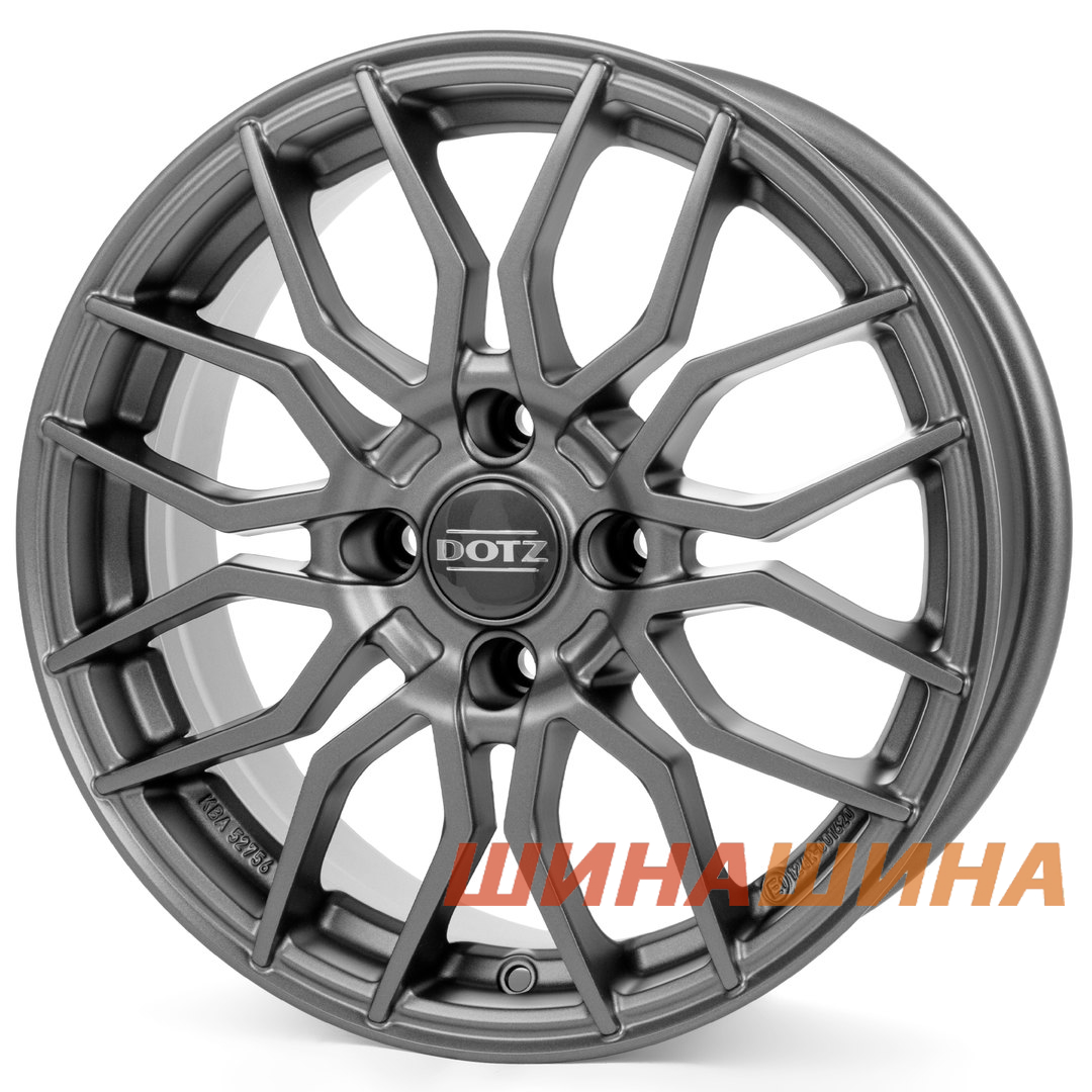 Dotz LimeRock grey 6.5x16 4x100 ET35 DIA60.1