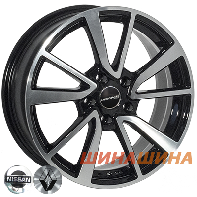 Zorat Wheels 6344 6.5x16 5x114.3 ET40 DIA66.1 BP