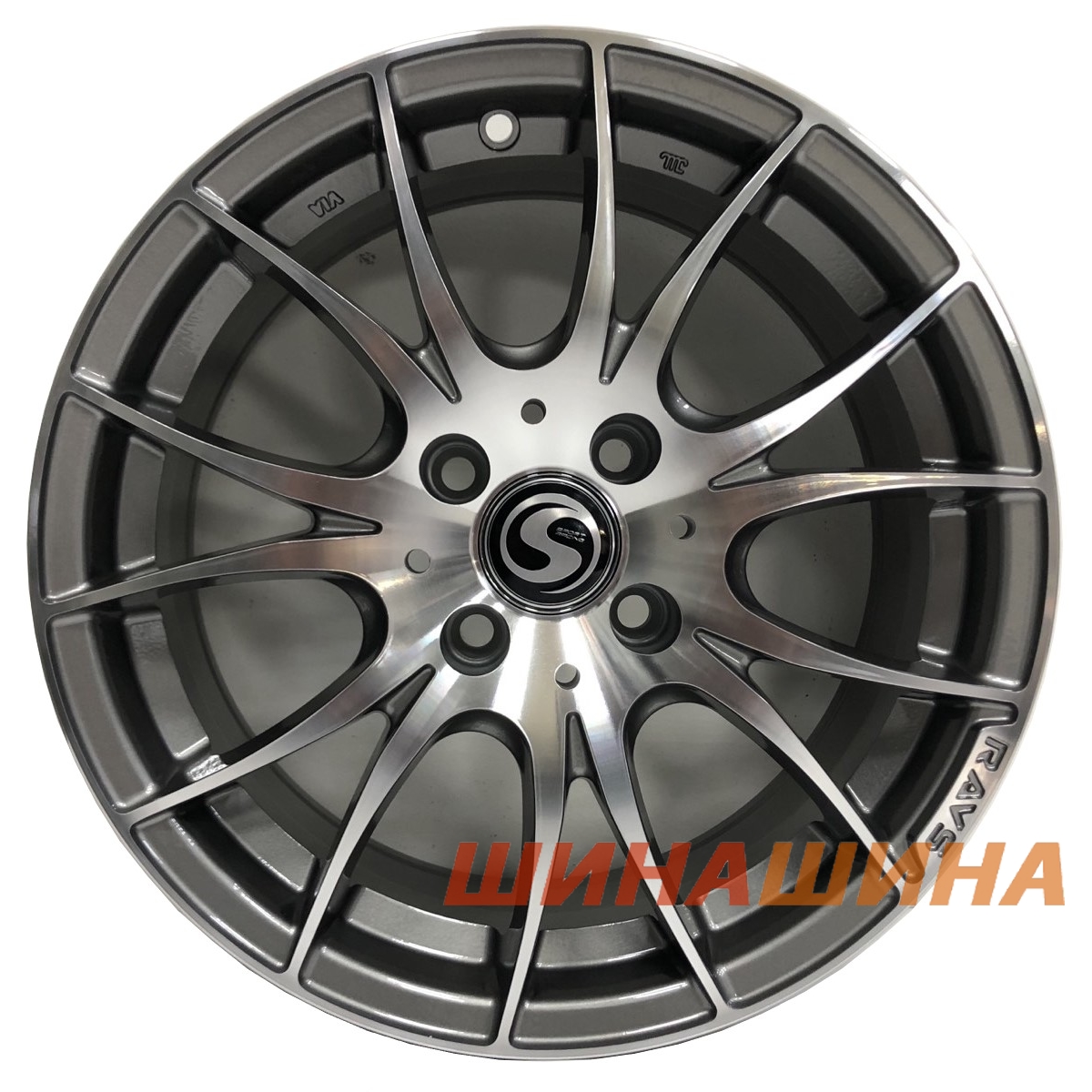 Sportmax Racing T-0575 6.5x15 4x100 ET38 DIA67.1 LSP