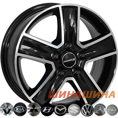 Zorat Wheels BK473 6.5x16 5x112 ET56 DIA66.6 BP