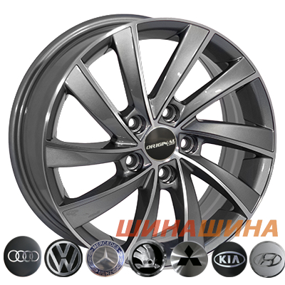 Zorat Wheels BK5290 6.5x16 5x112 ET46 DIA57.1 GP