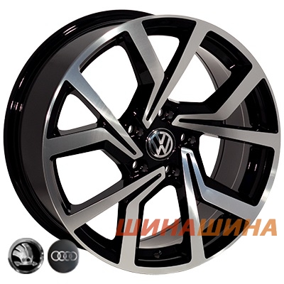 Zorat Wheels BK5125 6x14 5x100 ET35 DIA57.1 BP