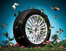 Новые зеленые шины от компании Luccini Tire