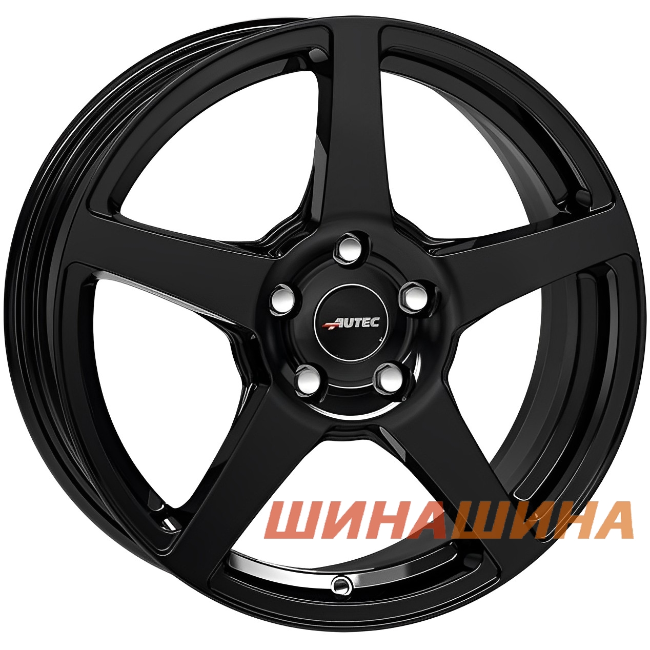 Autec Valea 7x17 5x114.3 ET43 DIA70.1 Schwarz gl