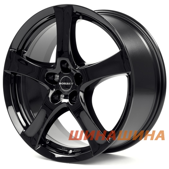 Borbet F 8x18 5x114.3 ET40 DIA72.6 Black