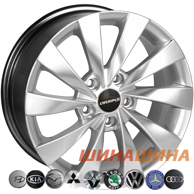 Zorat Wheels BK438 7x16 5x114.3 ET45 DIA67.1 HS