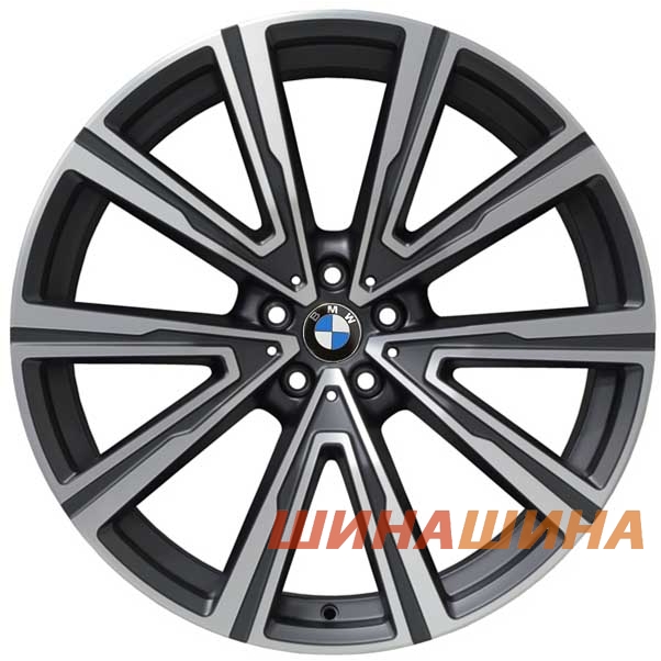 WSP Italy BMW (W686) Fire 9.5x22 5x112 ET37 DIA66.5 MGMP