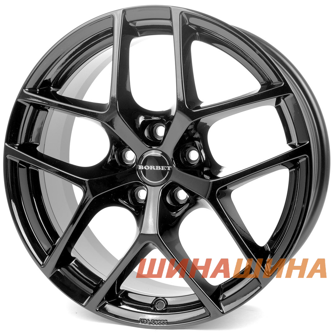 Borbet Y 8x18 5x108 ET45 DIA72.5 Black