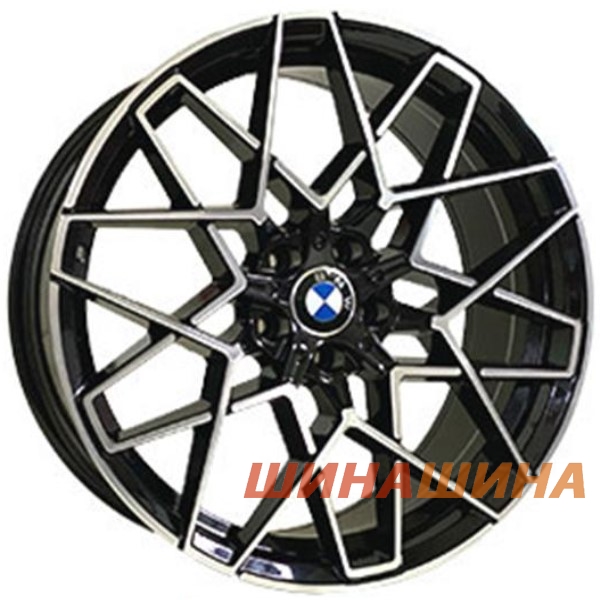 Replica B1344 8.5x20 5x120 ET25 DIA72.6 BK/FP