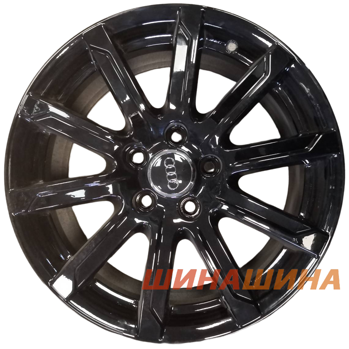 Audi OEM 8P0601025BG 7x17 5x112 ET56 DIA57 Black