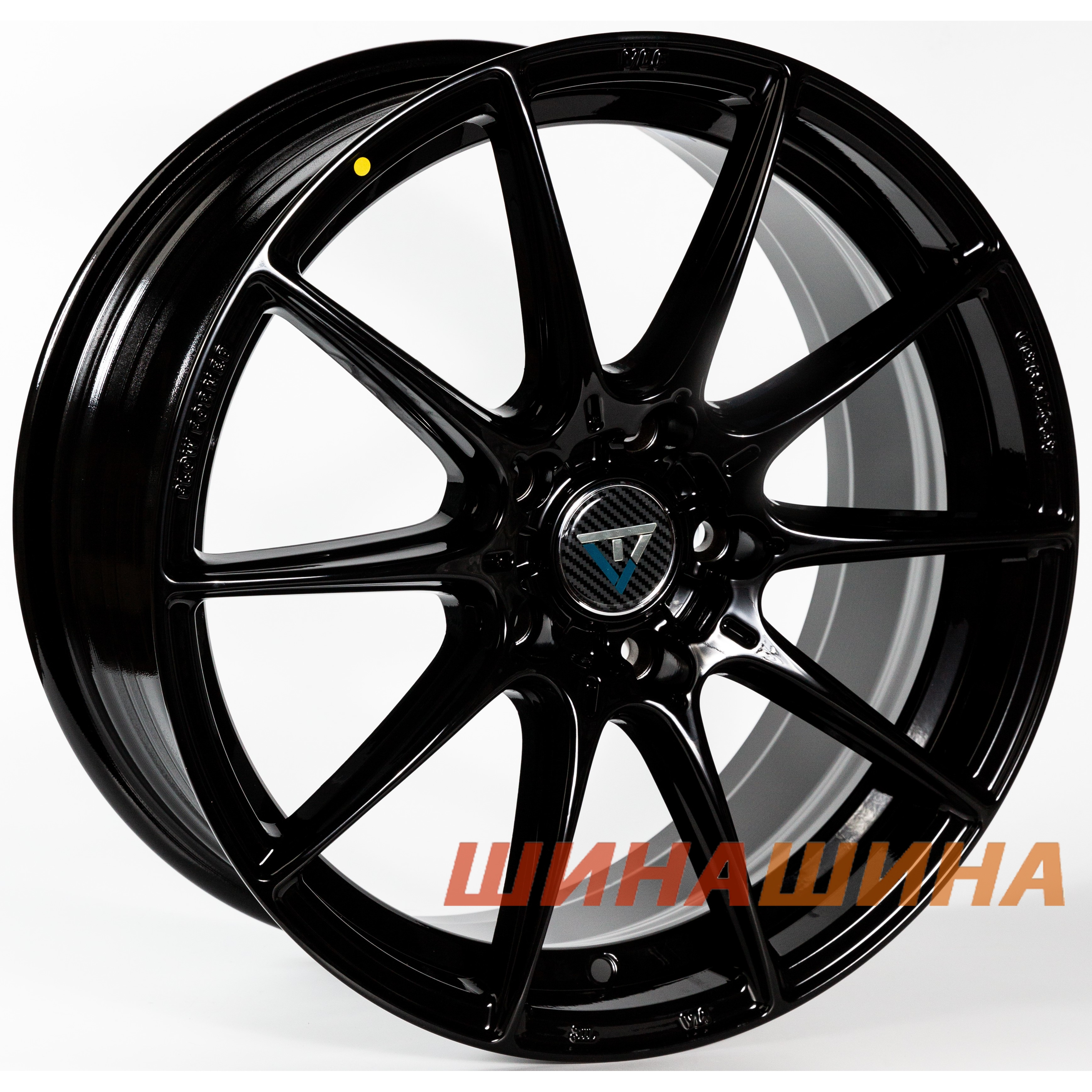 VLF VLF02 7.5x17 5x114.3 ET38 DIA73.1 Black