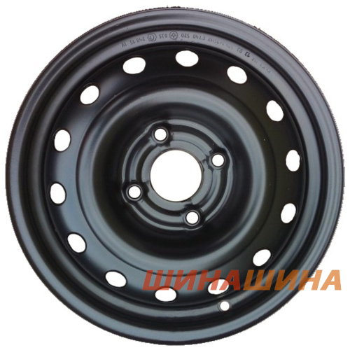 Кременчуг 248 Nissan Tiida 5.5x15 4x114.3 ET40 DIA67 Black