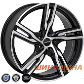 Zorat Wheels BK5399 8x18 5x108 ET42 DIA65.1 BP