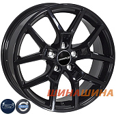 JH 15017 7x17 5x108 ET42 DIA63.4 Black