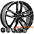 Zorat Wheels BK690 7.5x17 5x112 ET38 DIA66.6 Black