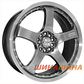 Kyowa Racing KR-208 7.5x18 5x108 ET45 DIA73.1 HPBL