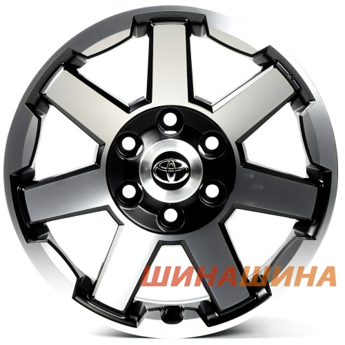 Replica TY074 7.5x17 6x139.7 ET15 DIA106.1 SBwMF