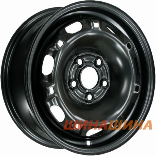 Kapitan VAG 6.5x16 5x100 ET36 DIA57.1 Black