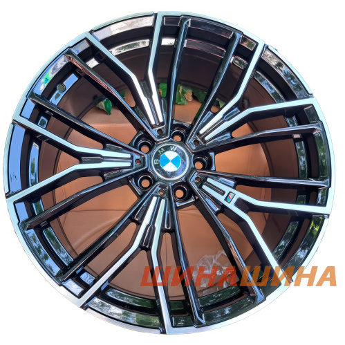 Replica BMW B5964 8x19 5x120 ET30 DIA72.6 BKF