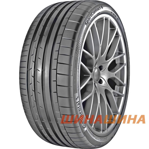 Літні шини Continental SportContact 6 295/35 R19 104Y XL FR RO1