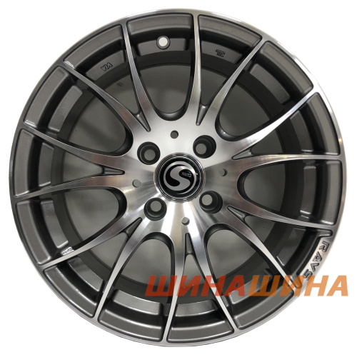 Sportmax Racing T-0575 6.5x15 4x100 ET38 DIA67.1 LSP