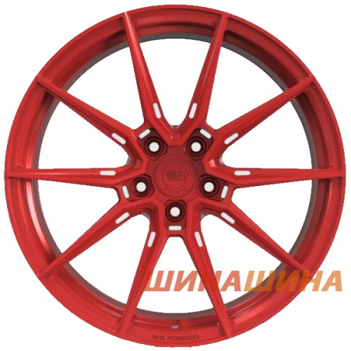 WS FORGED WS2105 9.5x19 5x114.3 ET35 DIA70.5 Red matt