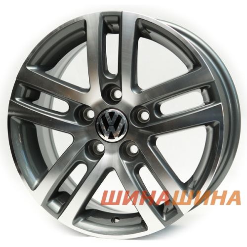 Replica Volkswagen R047 6x15 5x112 ET38 DIA57.1 GMF