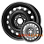Malata Сталь 6x15 5x100 ET38 DIA57.1 Black
