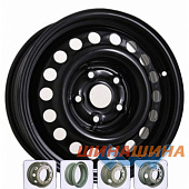 Kapitan Сталь 7.5x18 5x114.3 ET42 DIA64.1 Black