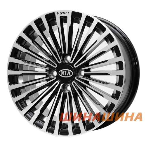 Replica KIA RX696 6.5x15 4x100 ET35 DIA67.1 BMF