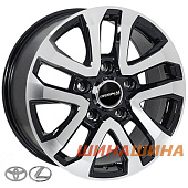 Zorat Wheels BK5118 8.5x20 5x150 ET43 DIA110.2 BP