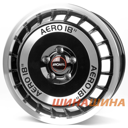 Ronal R50 7.5x16 4x108 ET25 DIA65.1 Black