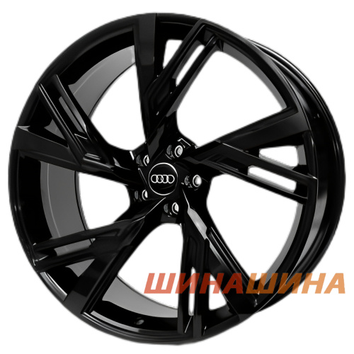 Replica Audi 6105 9x20 5x112 ET35 DIA66.6 Black