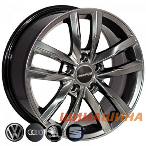 Zorat Wheels BK5182 7x16 5x112 ET45 DIA57.1 HB