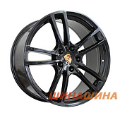 Replica Porsche (PR1378) 9.5x21 5x130 ET50 DIA71.6 Black