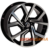 Zorat Wheels BK5125 7.5x17 5x100 ET45 DIA57.1 BKP