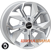 Zorat Wheels BK5168 6.5x15 5x108 ET44 DIA60.1 SP