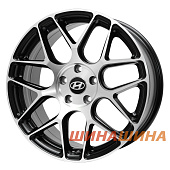 Replica Hyundai R330 8x18 5x114.3 ET42 DIA73.1 MBM