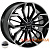 Zorat Wheels BK5433 7.5x17 5x108 ET50 DIA63.4 BP