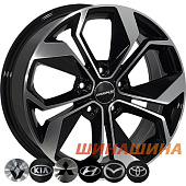 Zorat Wheels BK5168 6.5x15 5x114.3 ET40 DIA67.1 BP