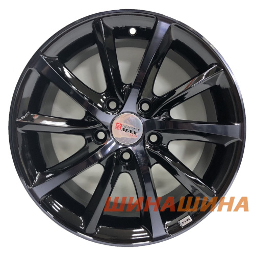 Sportmax Racing SR-968 7x16 5x114.3 ET40 DIA67.1 Black