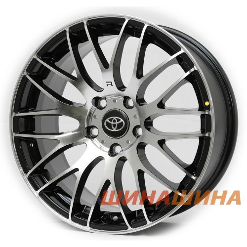 Replica Toyota R01 8x17 5x114.3 ET38 DIA67.1 BFP