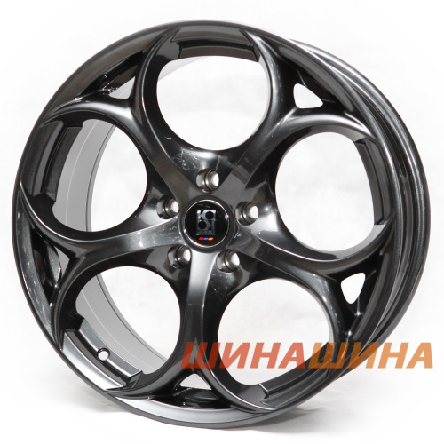 Replica Hyundai R5084 8x18 5x112 ET35 DIA66.6 Dark GMP