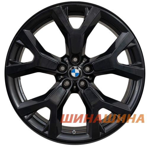 BMW OEM 8090108 10.5x22 5x112 ET43 DIA66.6 Black